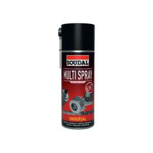 Soudal Multi Spray 8 in 1, universal lubricant, rust remover, cleaner, moisture remover, anti-corrosion, contact spray, shockproof spray - Lubricant