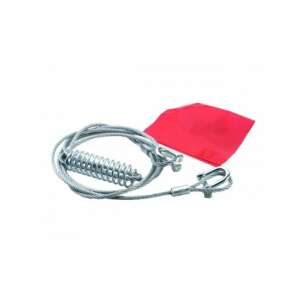 Bottari 3000KG steel towing cable with spring and hooks - Bottari