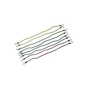 8 pachete de corzi elastice de 80 cm cu cârlige, marca Mega drive - Construcții și renovări