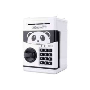 Panda babaszán 3 éves kortól, ATM funkcióval, pin kóddal és széffel, fekete-fehér színben