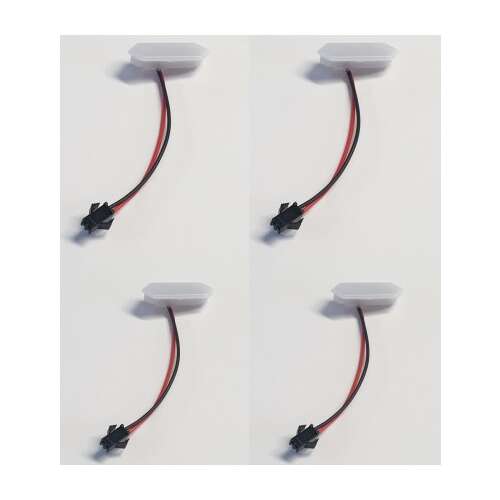 Set of 4 DRL Daytime Running Lights for Ford Ranger T7 2015-2018 Grille