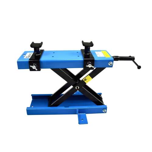 Geko motorkerékpár emelő, 500 kg teherbírás, oldalnézet