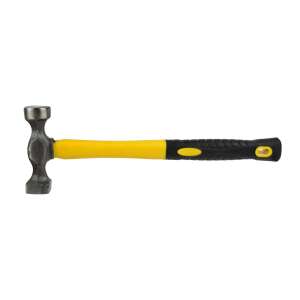 Geko G02640 Body Hammer with Yellow Fiberglass Handle - Hand tool