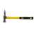 Geko G02640 kerek karosszéria kalapács sárga üvegszálas nyéllel