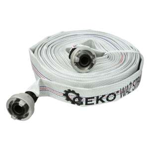 Furtun de incendiu Geko G70001 20m 1" 8 bar, alb - Irigare