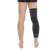 Black knee and calf support sleeve, compression support for knee and calf, knee brace, knee support, calf support, sports support, workout support, pain relief, injury prevention