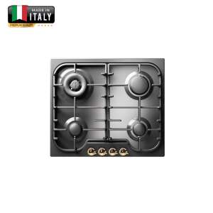 ILVE Nostalgie HCB60CN/MGG 60 cm-es fekete matt gáz főzőlap 4 égővel - ILVE