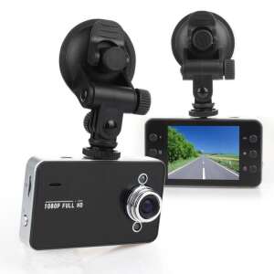 K-6200 1080p Full HD Car Dash Camera with 2.4 Inch Display and Night Vision - Photography, Video & Optic