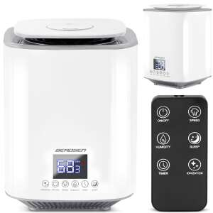 Овлажнител Berdsen BD-502 бял с дистанционно управление, йонизатор и арома дифузер - Малки домакински уреди и инструменти