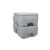 Portable Toilet, Camping WC, with 12l Removable Water Tank, 20l Wastewater Tank, Grey 105795931