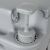 Portable Toilet, Camping WC, with 12l Removable Water Tank, 20l Wastewater Tank, Grey 105795931
