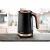 Berdsen elektrischer Wasserkocher 1,7l - Schwarz, Rose gold 104601241