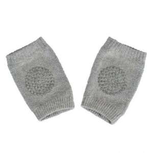 Cangaroo Itsy Bitsy baba térdvédők, szürke színben, védik a térdét a zúzódásoktól és karcolásoktól mászás és járás közben - Cangaroo