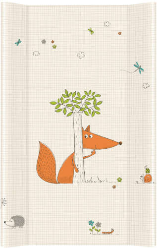 Ceba puha Pelenkázó lap 50x80cm - Róka #törtfehér