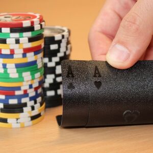 Francia kártya, póker, bridzs, römi (prémium plasztik) - Fekete gyémánt 133335663 - Kártya