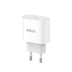 Incarcator de retea, Inkax, USB Tip C, Alb 104611520 - Adaptoare de rețea