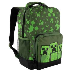 Minecraft hátizsák Creeper mintával, zöld, 35 cm - Ovis hátizsák, táska