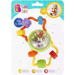 Zornaitoare colorata pentru bebelusi Bam Bam in ambalaj, 0+ luni - Jocuri de sortare a formelor