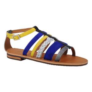 Női szandál Geox Sozy sárga-kék, D722CE021PEC8K1G, 36