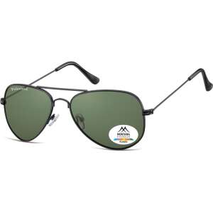 Ochelari de soare polarizati unisex Montana Eyewear MP94A, matt black, G15 lenses 104634365 - Ochelari de soare pentru barbati
