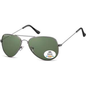 Ochelari de soare polarizati unisex Montana Eyewear MP94C, gunmetal, G15 lenses 104634368 - Ochelari de soare pentru barbati