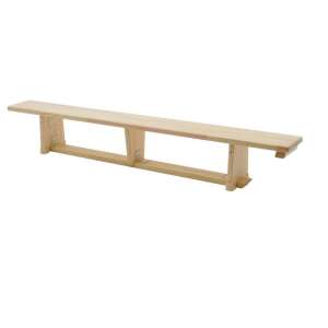 Tornapad 2m-es tömör fenyő lappal és lábakkal - Szabadtéri játék és felszerelés