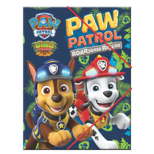 Dosar cu elastic A4 Paw Patrol Dino Rescue
