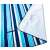 Picnic or Beach Blanket with Insulation Foil and Handle, 200x200cm, White Blue 104645354