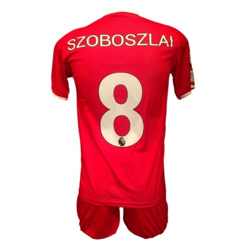 Focimez nadrággal Replika Liverpool Szoboszlai piros 164 143593328
