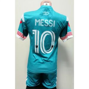 Focimez nadrággal Replika Inter Miami Messi türkiz 164 143636566 - Focimez