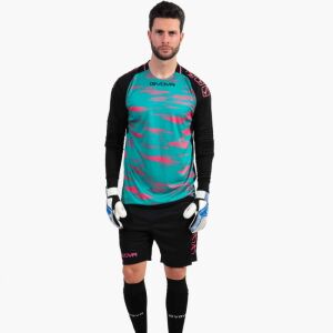 Givova Kit Portiere Difesa kapus szett türkiz-fluo fuxia-fekete 7939 XXL 143593725 - Focimez