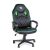 Scaun ergonomic de gaming negru și verde