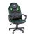 Scaun de gaming ergonomic negru și verde