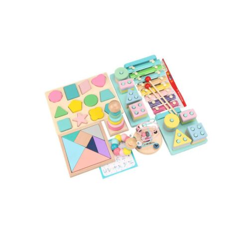 Pasztell készségfejlesztő játékok gyerekeknek 128046945