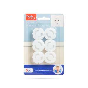 Family Collection Konnektorvédő - 6 db - Fehér