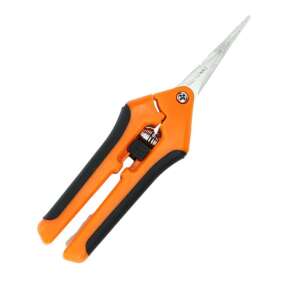 Foarfece de grădină portocalii și negre cu lame din oțel inoxidabil - Foarfeci gradinarit