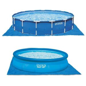Intex medence alátétfólia Intex vázas és Easy Set medencékkel, medence védelem - Medence alátét