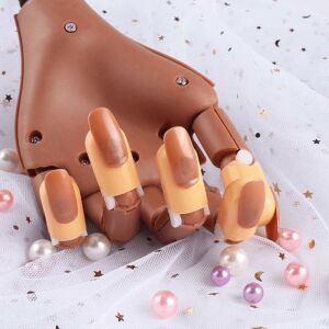 Profi Műkörömépítő Gyakorló Kéz - 100 db Körmökkel 130097187 - Műkörmös kiegészítő