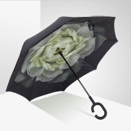 Virágmintás Fordított Esernyő - 95 cm 128064198