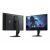 Dell Alienware AW2725DF Gaming Monitor Vorder- und Rückansicht