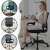 MemFlow black mesh office chair, ergonomic design, woman using chair