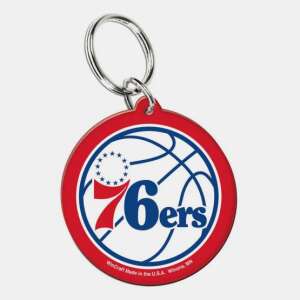 WinCraft Philadelphia 76ers Acrylic Team Logo Keychain - Keychain