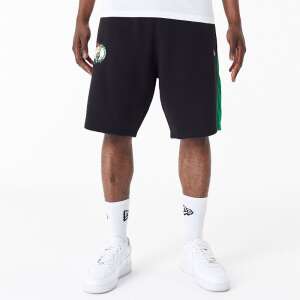 New Era NBA Boston Celtics Oversized Mesh Panel Shorts for Men in Black - For man
