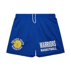 Mitchell & Ness NBA Golden State Warriors Mesh Rövidnadrág - Elölnézet - Mitchell & Ness