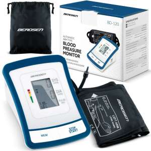 Berdsen BD-120 Automatic Arm Blood Pressure Monitor with cuff, carrying case, and batteries - Blood pressure monitor
