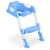 Ricokids Toilet restrainer for kids with ladder, 50kg, non-slip - Blue 105205334