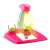 Ricokids 772000 pink drawing projector for kids with 36 images, 8 stencils, crayons and drawing tools