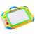 Yellow magnetic drawing board with a pen, Ricokids brand