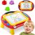 Ricokids Magnetische Zeichentafel mit 3 magnetischen Stempeln - Rot 104795415