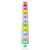 Montessori sensory stacking toy for babies and kids, 3 in 1 stacking tower, bath toy, sand molds, 10 pieces, premium silicone +6 months, multicolor
